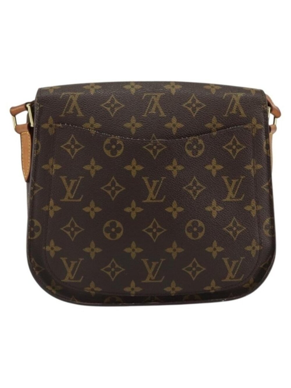Authentic LOUIS VUITTON Monogram Saint Cloud GM Shoulder Bag M51242 LV - Picture 10 of 16